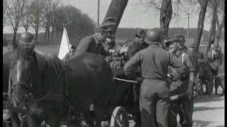 German soldiers surrender in West Bohemia 1945 part 1 [upl. by Anaeli]