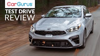 2019 Kia Forte  CarGurus Test Drive Review [upl. by Ahsiekin441]