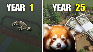 Surviving 25 Years of Growing my Zoo In Planet Zoo [upl. by Noleta895]