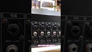 DYNATONE PRO LIVE MIXING CONSOLE🎚️DT7X24 dynatone mixer AND380 EFFECTS PROCESSOR sound livemusic [upl. by Scrivens]