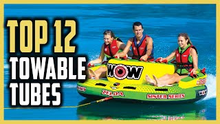 Best Towable Tubes in 2021  Top 12 Fastest Towable Tube For Boating [upl. by Tarabar]