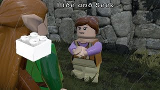 LEGO The Hobbit  Hide amp Seek Mithril Brick Side Mission 1 Bree [upl. by Hanfurd61]