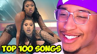 Top 100 Most Streamed Rap Songs Of All Time 2024 [upl. by Wallis]