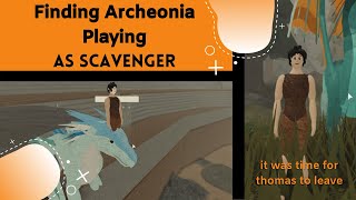 Finding Archeonia Playing as Scavenger [upl. by Annovy278]