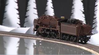 060989HO European Brass Train  Fulgurex French Super Pacific NORD 31268 462 Steam Locomotive [upl. by Nylauqcaj]