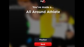 ALL AROUND ATHLETE BUILD HOOPS LIFE  DEMIGOD BUILD [upl. by Namar]