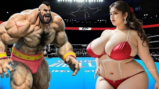 🔥WWE 2K24  Zangief vs Pari Malhotra  WWE Sep 17 2024 [upl. by Cattier]