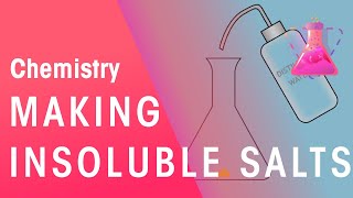 Making Insoluble Salts  Acids Bases amp Alkalis  Chemistry  FuseSchool [upl. by Mure]