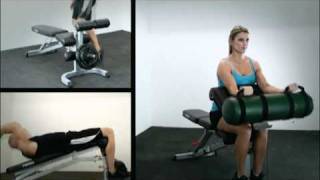 FFID Force USA Flat Incline Decline Bench  Home Gym Exercises  Featuring Nicky Jankovic [upl. by Secunda]