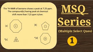 1H NMR SpectroscopyChemical shift in NMRAromatic systemsPi electron densityMSQ SeriesJChemistry [upl. by Fisken]