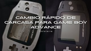 Cambio de Carcasa para Game Boy Advance  Rápido y fácil [upl. by Gilbertson32]