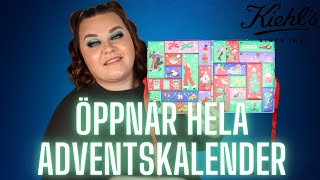 ÖPPNAR KIEHLS ADVENTSKALENDER 2021 [upl. by Ecyar]