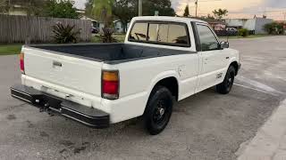 Clean 1986 mazda b2000 pickup truck 5speed manual for sale [upl. by Compton]