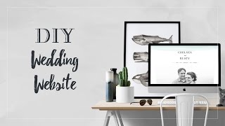 How to Make a Wedding Website with Minted [upl. by Saiff]