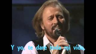 WORDS  BEE GEES  SUBTITULADO ESPAÑOL  LETRA  LYRICS [upl. by Demah]