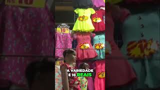 Feira da Madrugada no Brás Preços Imperdíveis no Atacado Shorts Oportunidades AtacadoBrás [upl. by Ojeillib]