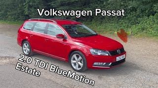 Wheelbase Garage Volkswagen Passat 20 BlueMotion DSG estate walk around [upl. by Cyndy]