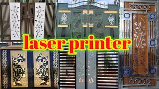 laser printer laser cutting design [upl. by Adnuhs]