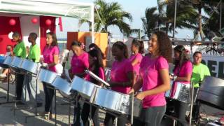 Paneriffix Belize Steel Pan Band Rocks Rihanna [upl. by Aeniah814]