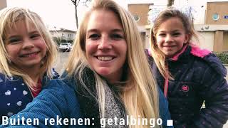 Buiten rekenen groep 123 Getallen challenge [upl. by Iarised213]