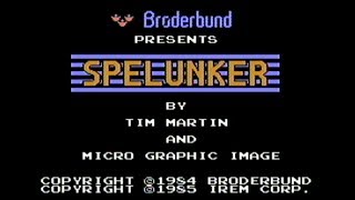 Spelunker  NES Gameplay [upl. by Atinev]