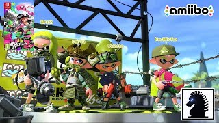 NS Amiibo  Splatoon 2  Turf Wars Samurai Armour Training [upl. by Pawsner]