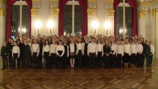 Weihnachtsgruß des Kinderchors „Stille Nacht Heilige Nacht“ [upl. by Kinnard]