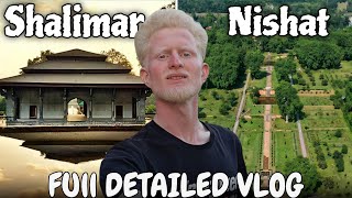 Exploring Kashmirs Majestic Mughal Gardens Shalimar Bagh amp Nishat Bagh Full Vlog quotKashmir EP 2quot [upl. by Akimal]