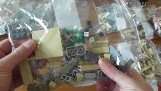 Unboxing Lego Harry Potter Hogwarts Castle SET 71043 [upl. by Lolanthe]