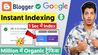 🥳Instant Indexing For Blogger Index Page in 1 Sec using API  Google api indexing Blogger [upl. by Clift]