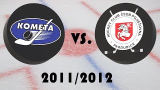 Česká hokejová extraliga 20112012  Finále  HC Kometa Brno vs HC ČSOB Pojišťovna Pardubice [upl. by Gun]