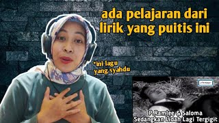 PRamlee amp Saloma  Sedangkan Lidah Lagi Tergigit  🇮🇩 REACTION [upl. by Toni]