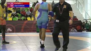 Round 3 FS  110 kg J LUNTADILA COD v  ANAS ECHCHAR MAR [upl. by Socem]