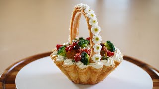 Savory Mille Feuille Basket – Bruno Albouze [upl. by Pisano]