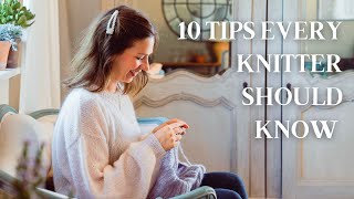 10 Practical Tips Every Knitter Should Know [upl. by Aninaj]