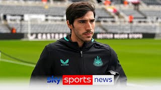 Newcastle midfielder Sandro Tonali charged with breaking betting rules by FA [upl. by Releehw]