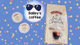 Bailey’s Coffee ❤️ Ground coffee bag VS KCup coffee [upl. by Azilef514]