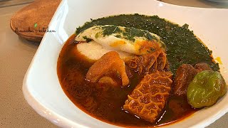 How to make Tuo Zaafi and Ayoyo Soup [upl. by Itra]