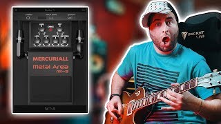 FREE Mercuriall Metal Area MTA Plugin from BOSS METAL ZONE Pedal [upl. by Kreegar]