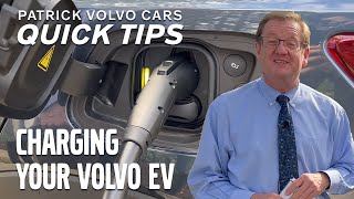 Charging Your Pure Electric Volvo XC40 Recharge C40 Recharge  Quick Tips  Patrick Volvo Cars [upl. by Wilmer957]