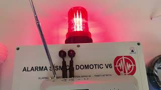 ALARMA SÍSMICA SARMEX PA20 SISMO INCENDIO Y SIMULACRO CONFIGURACIÓN [upl. by Fonz]