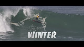 I like surfing big waves  Nazaré Jaws Waimea Bay Mullaghmore amp A Coruña Spain [upl. by Sofia]