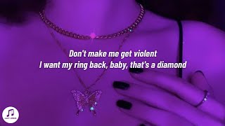 carolesdaughter  Violent nightcore lyrics [upl. by Drhacir777]