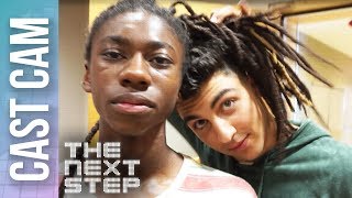 Cast Cam Isaiahs Dance Battle Prep  The Next Step [upl. by Aruon]