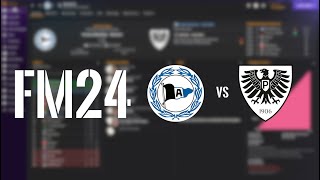 004 Derbysieger FM24 RTG Arminia Bielefeld ⚽️ [upl. by Ailasor834]