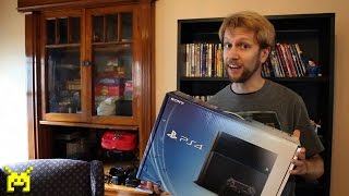 Sony PlayStation 4 PS4 unboxing setup amp system config video [upl. by Annwahsal]