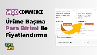 WooCommerce Ürüne Özel Para Birimi ile Fiyatlama  Ürün Başına Para Birimi [upl. by Vita]