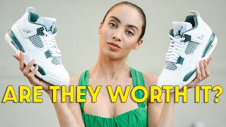 Is the Air Jordan 4 Oxidized Green worth it Review Sizing and How to Style [upl. by Audris]