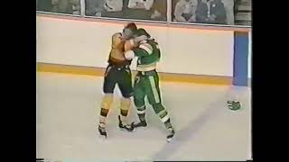 Craig Coxe vs Bob Rouse  Cam Neely vs Marc Habscheid Dave Lowry vs Tim Coulis amp Brawl [upl. by Vitkun757]