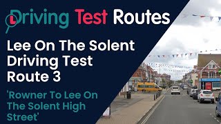 Lee On The Solent Driving Test Route 3 [upl. by Karla744]